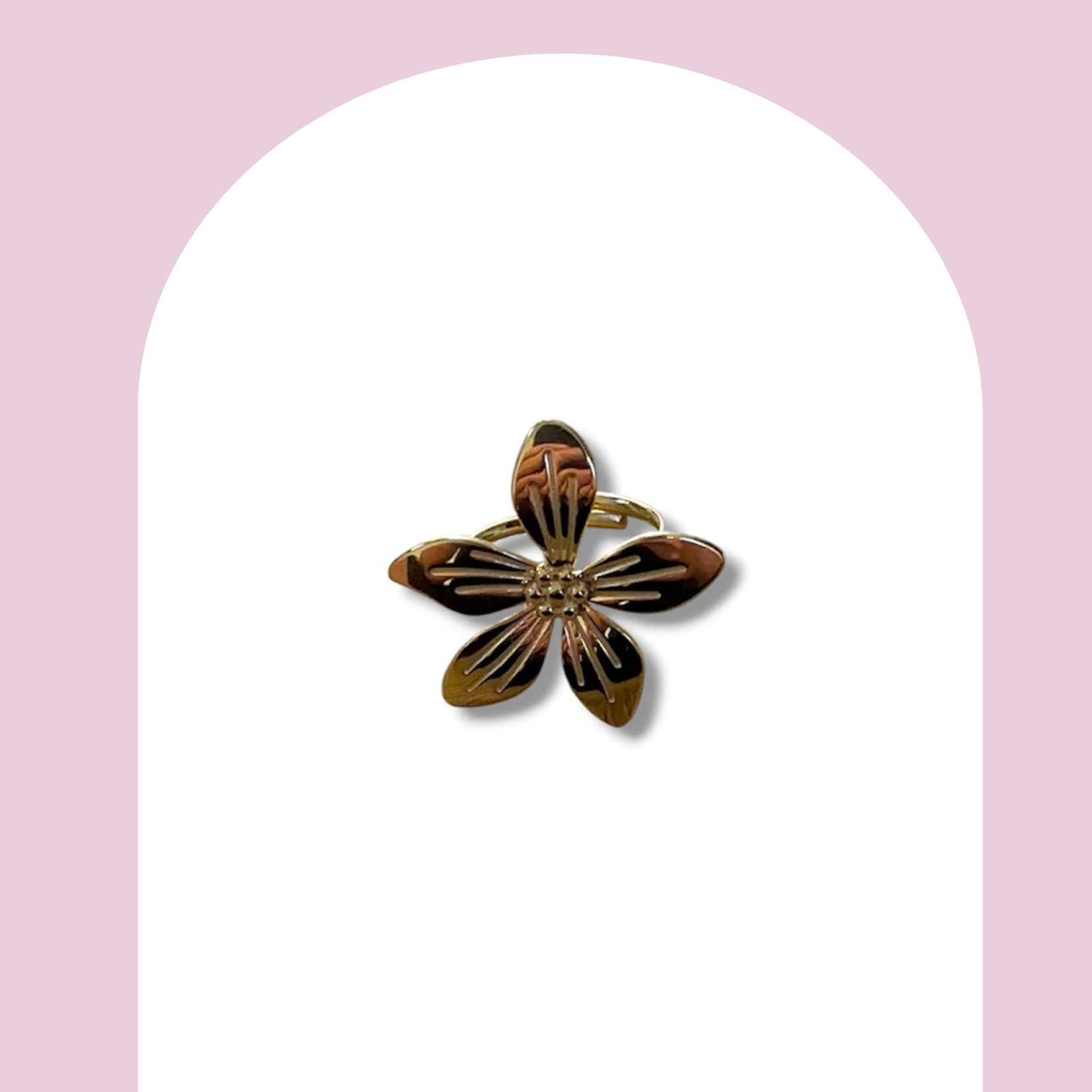Bague fleur