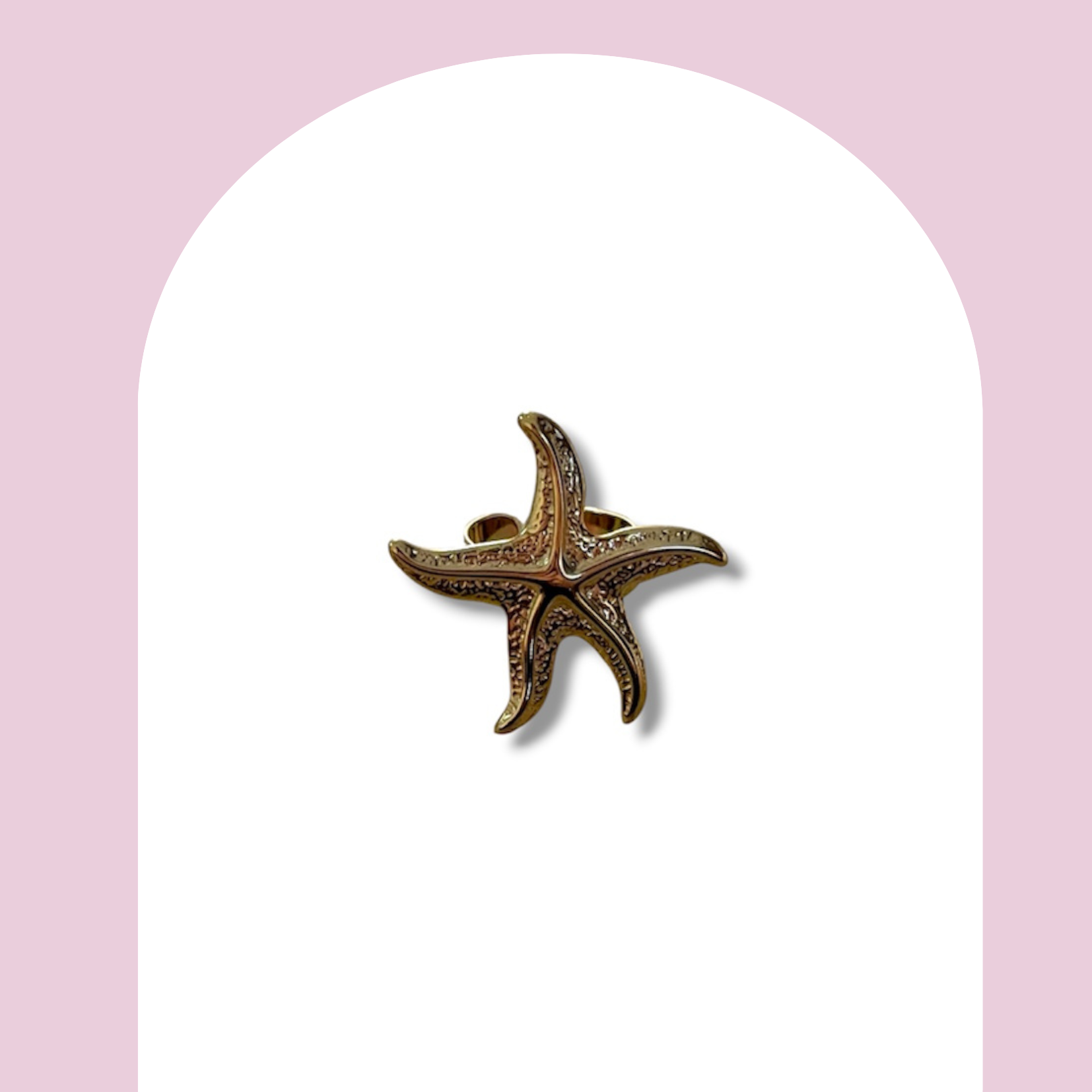 Bague étoile de mer