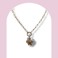Collier tortue nacré