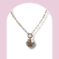Collier étoile nacré