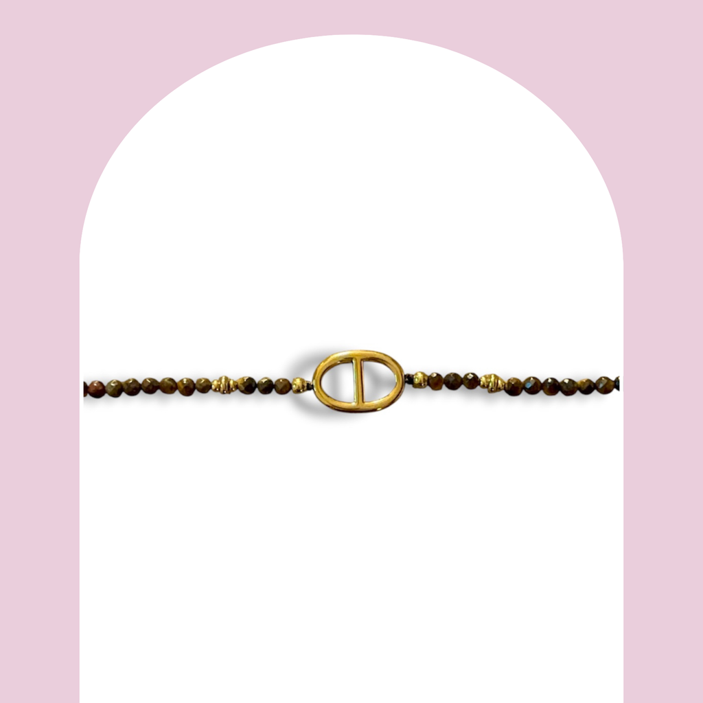 Bracelet perles naturelles
