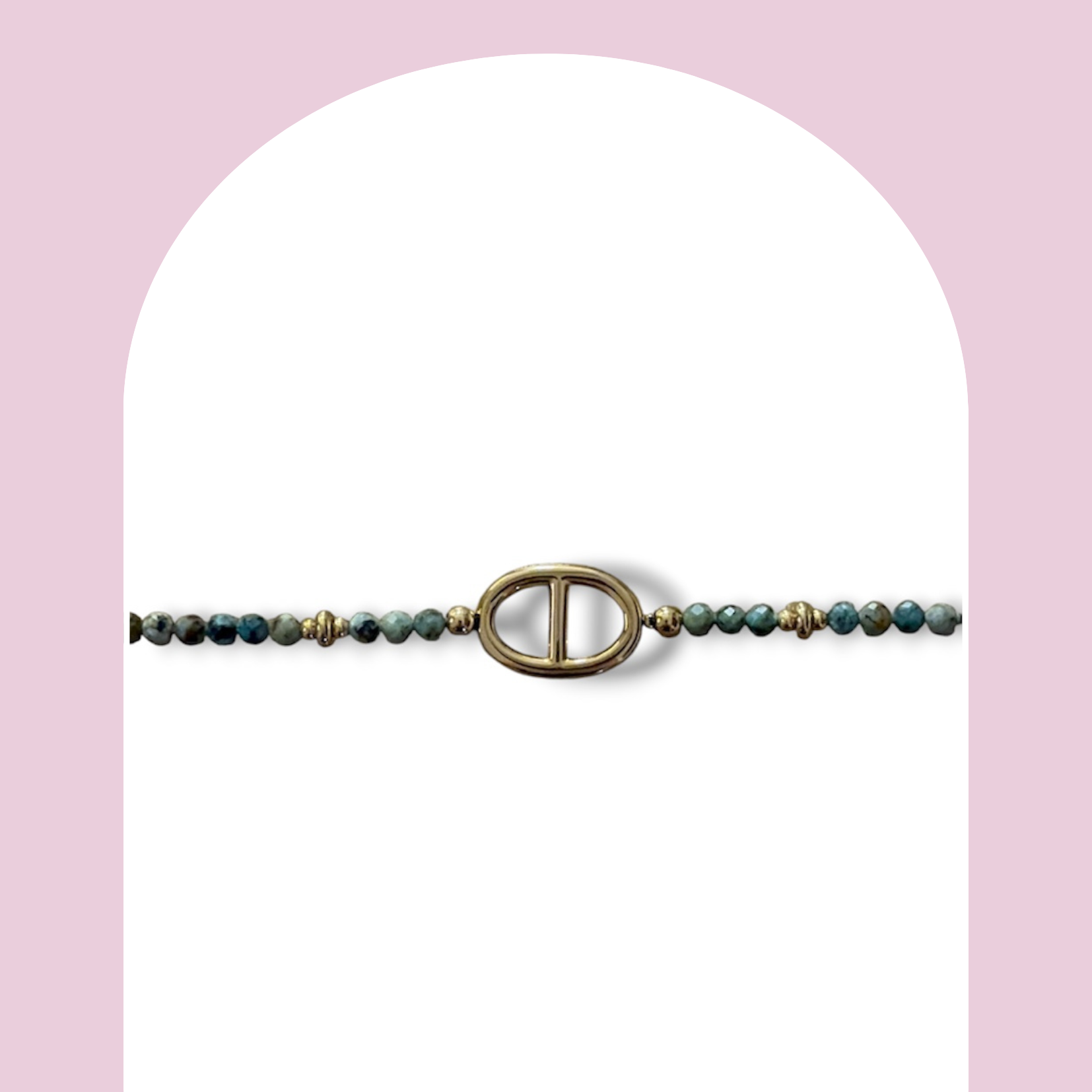 Bracelet perles naturelles