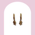Boucles d’oreilles fleurie